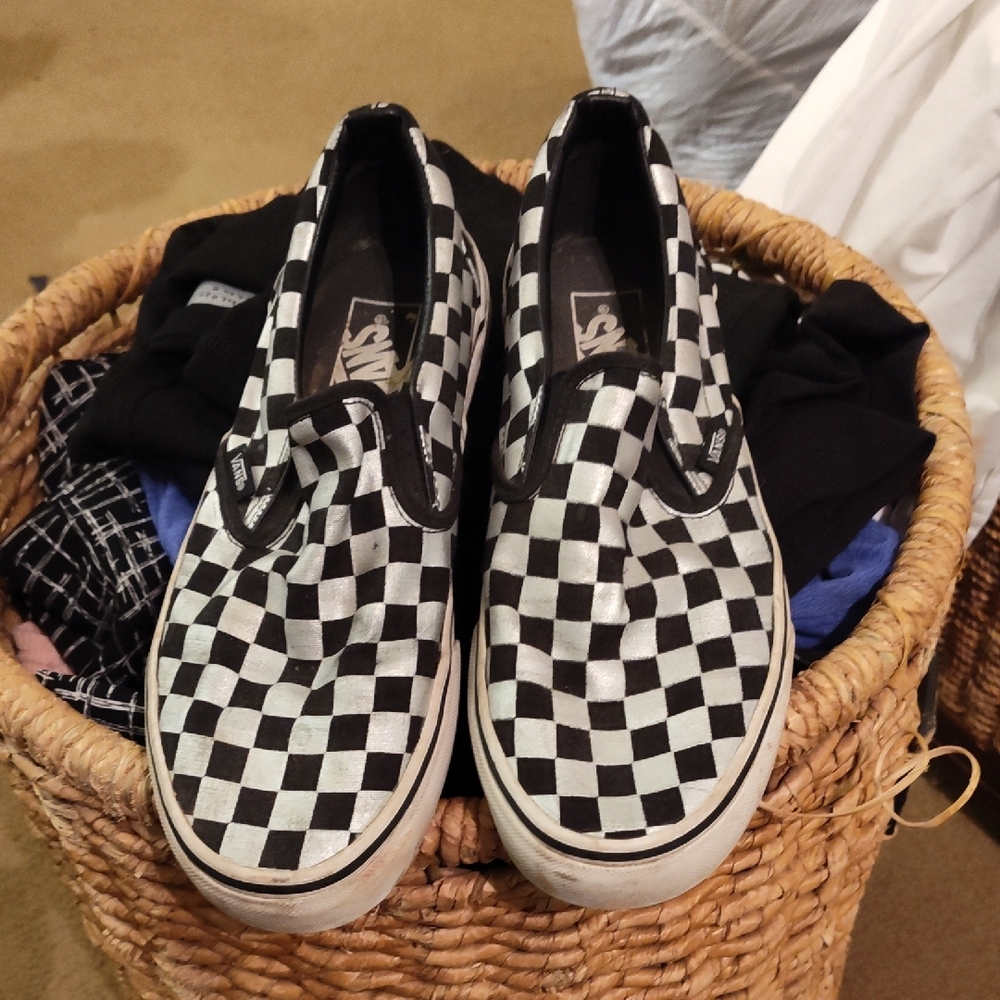 Vans Checkered Slip-On Sneakers